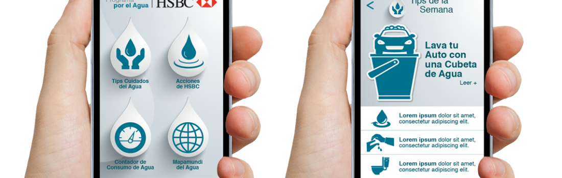 APP HSBC PROGRAMA POR EL AGUA