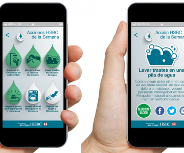 APP HSBC PROGRAMA POR EL AGUA