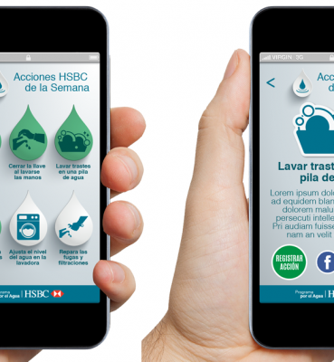 APP HSBC PROGRAMA POR EL AGUA