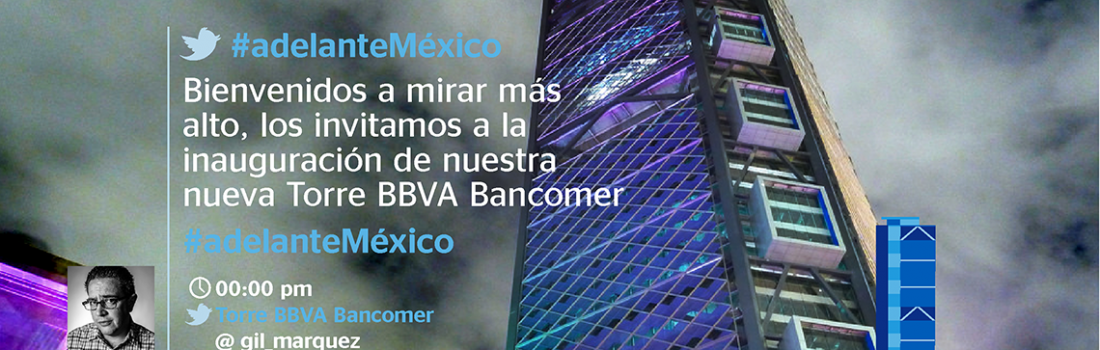 TWEET WALL TORRE BBVA BANCOMER