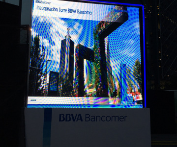 TWEET WALL TORRE BBVA BANCOMER